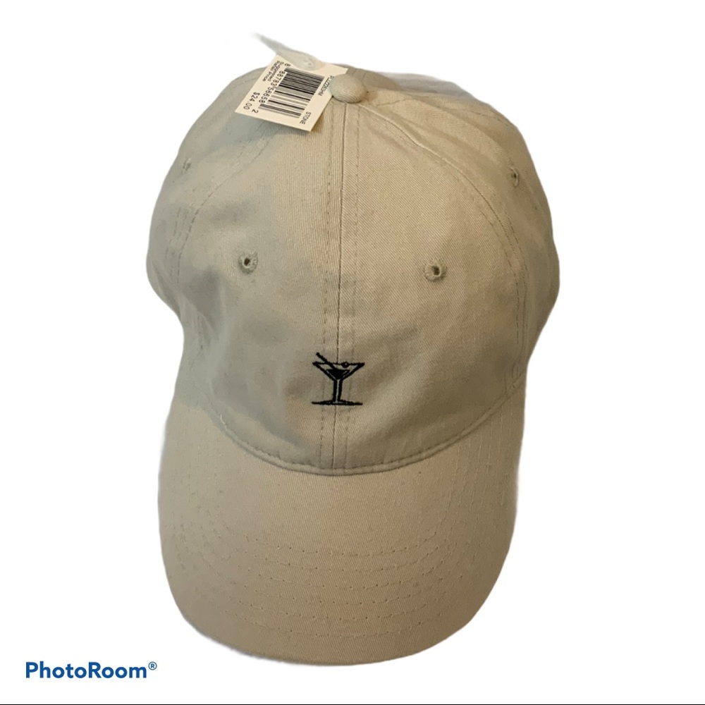 Martini Embroidered Adjustable Baseball Cap NEW - Picture 3 of 5